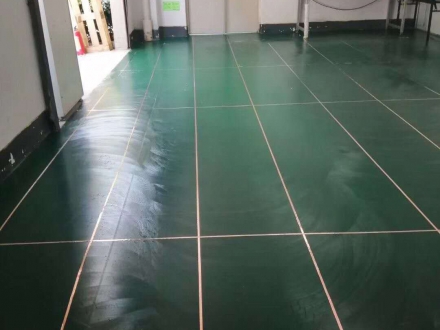 环氧防静电自流平地坪
