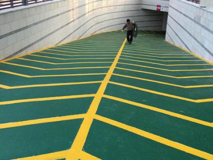 防滑耐磨停车场地坪