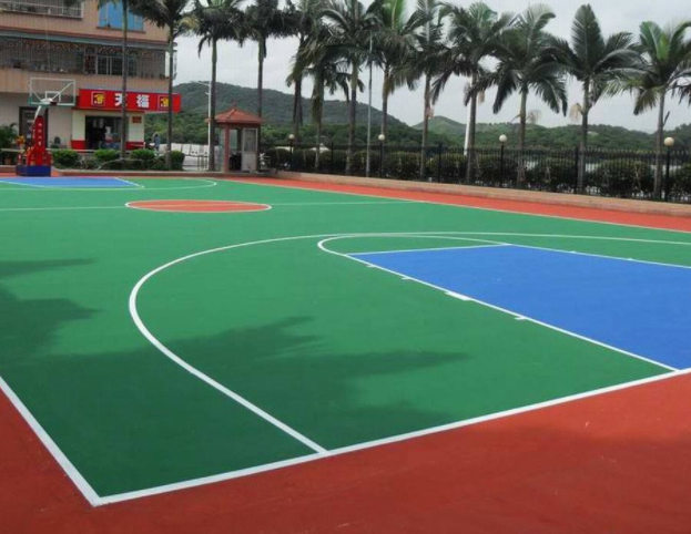 丙烯酸耐磨球场地坪